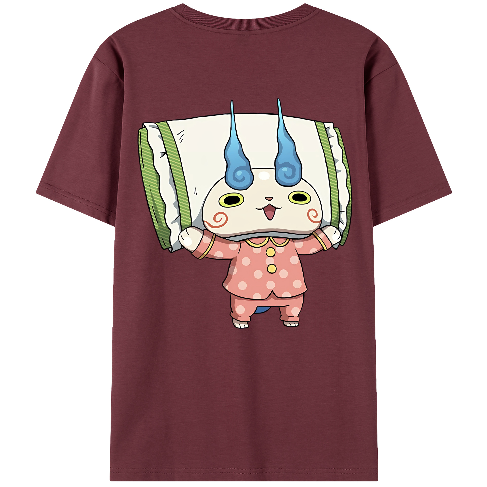 （画像用） 妖怪ウォッチ Yo-kai Watch 綿100％半袖Tシャツ（背面プリント）